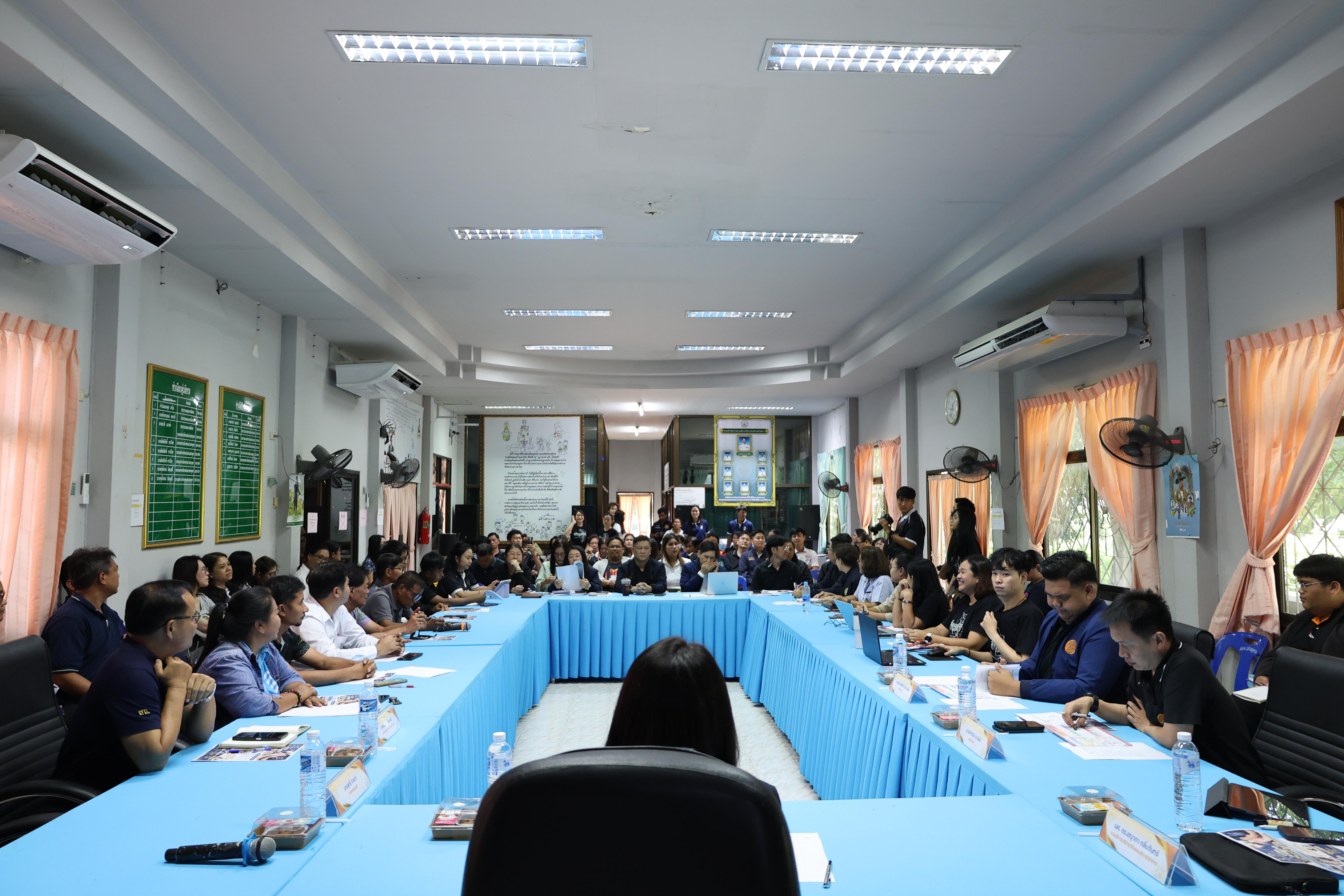 24. เข้าร่วมประชุมวางแผนดำเนินงานโครงการ"THAPHUTSA MODEL"